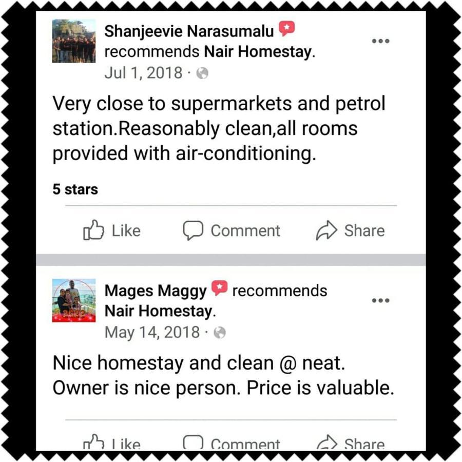 Nair Homestay Πορτ Ντίξον Εξωτερικό φωτογραφία